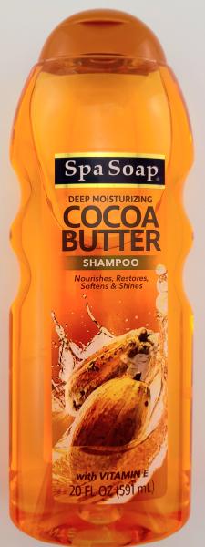 SPA SOAP Deep Moisturizing 'Cocoa Butter' Shampoo with Vitamin E 591 ml
